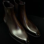 بوت چرم مردانه مدل چلسی